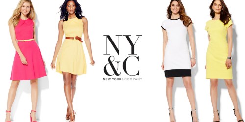 New York & Company: $10 Dresses, $4.99 Tees & More (Today Only)