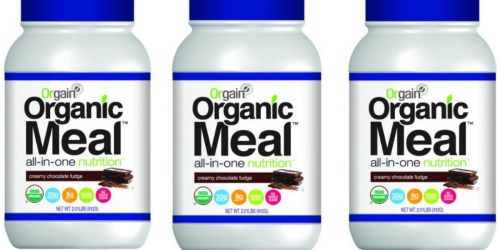 Amazon: Orgain Organic Meal All-in-One Nutrition Powder 2-Pounds Only $21.01 Shipped