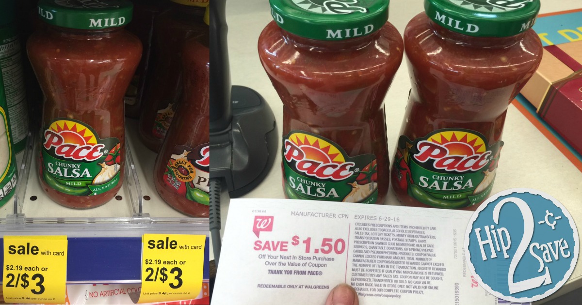 Pace Salsa at Walgreens Hip2Save