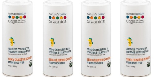 Amazon: Nature’s Baby Organics Silky Dusting Powder Only $1.16 Each Shipped