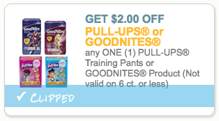 Pull-Ups coupon