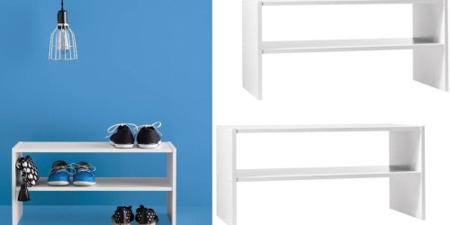 Target: Room Essentials 2-Shelf Horizontal Stacking Organizer Possibly $3.14 (Reg. $10.49)