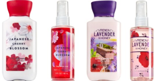 Travel Size Bath & Body Works