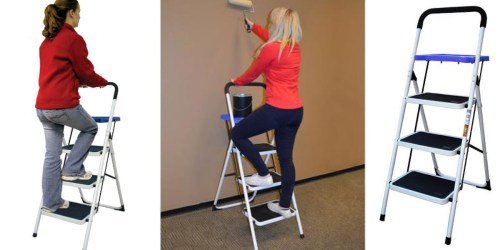 Kohl’s Cardholders: 3-Step Stool w/ Utility Tray Only $21.69 Shipped (Reg. $75.99)