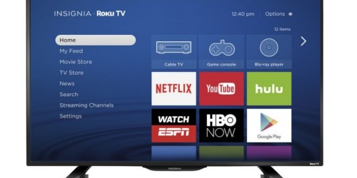 Best Buy: Insignia 39″ LED Smart HDTV Only $199.99 Shipped (Regularly $279.99)