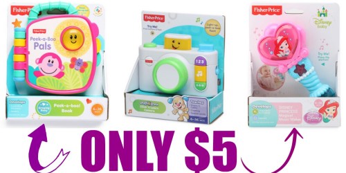 Fisher-Price Toys & Nerf Blaster ONLY $5 Each