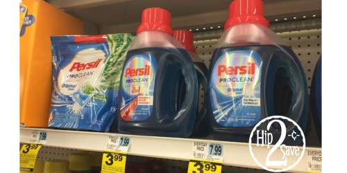 Rite Aid: Persil Laundry Detergent Only 99¢ After Plenti Points Offer