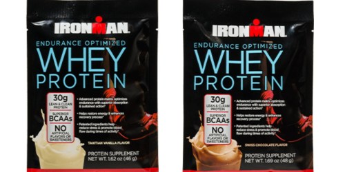 Free IRONMAN Endurance Optimized Whey Protein Sample