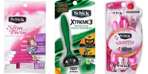 Rite Aid: Schick Disposable Razors Only $1.49 (Starting 6/26) – Print Your Coupons