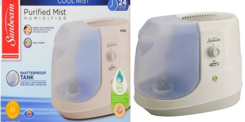 Walmart.com: Sunbeam Cool Mist Humidifier ONLY $9.88 (Regularly $24.88)