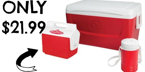 Walmart: Igloo 48-Quart Cooler w/ Playmate Mini Cooler AND Jug Only $21.99 (Reg. $39.97)