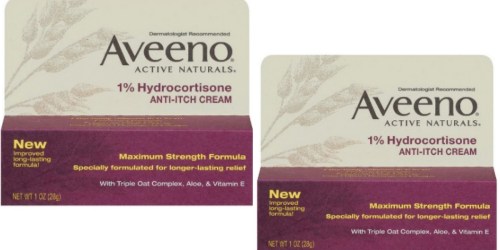 Amazon: Aveeno Active Naturals Anti-Itch Cream Only $2.60 Per Tube Shipped