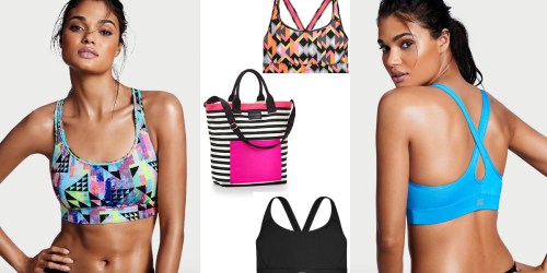 Victoria’s Secret: 2 Sports Bras AND Canvas Tote Bag ($85 Value!) ONLY $36.99 Shipped