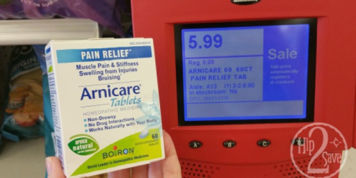 Target: Better Than FREE Boiron Arnicare Pain Relief Tablets