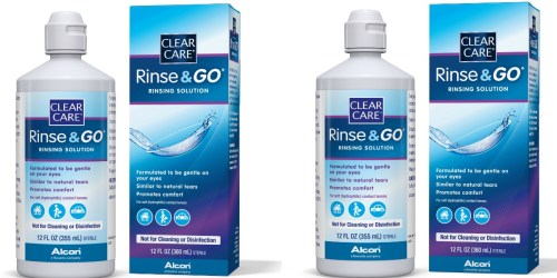 Rite Aid: FREE Clear Care Rinse & Go Solution