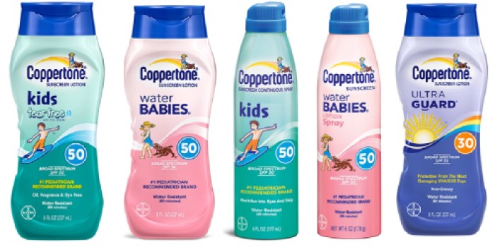 Print this NEW $2/1 Coppertone Coupon AND Stock up on Sunscreen This Week!