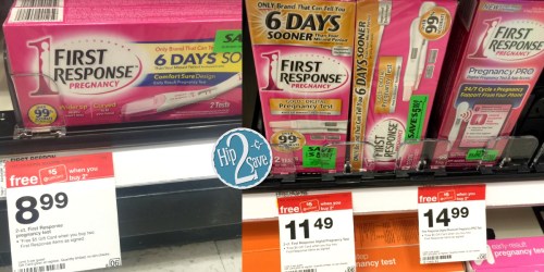 Target: FREE $5 Gift Card with Purchase of 2 First Response Pregnancy Tests (+ Mail-In Rebate Offer)