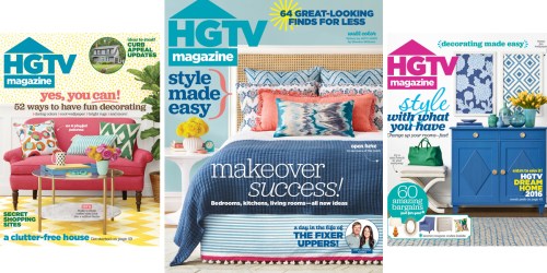 HGTV Magazine Subscription As Low As $9.99 Shipped Per Year (Just $1 Per Issue!)