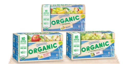 New $1/1 Capri Sun Organic Juice Pouches Coupon = Only $2.47 Per Box at Target (Regularly $4.29)