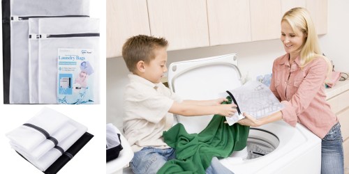 Amazon: 4-Piece Mesh Laundry Bag Set Only $6.99 (Regularly $29.99) – Protect Delicate Clothes