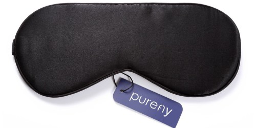 Amazon: Purefly Natural Silk Sleep Mask ONLY $5.99 (Regularly $19.99)