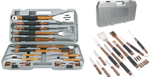 Amazon: Mr. Bar-B-Q 18-Piece Stainless-Steel Grill Tool Set Only $14.71 (Best Price)