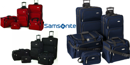 Samsonite 5-Piece Nested Luggage Set Only $84.99 Shipped (Regularly $250)
