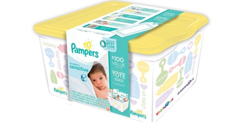 Pampers Diaper Tote $29.99 Shipped (Over $80 Value) – Includes Diapers, Wipes, Coupons & More