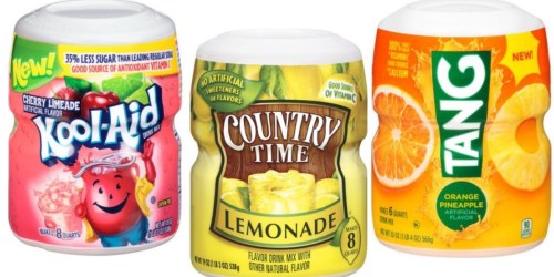 Target: Country Time, Kool-Aid or Tang Drink Mix ONLY $1.45