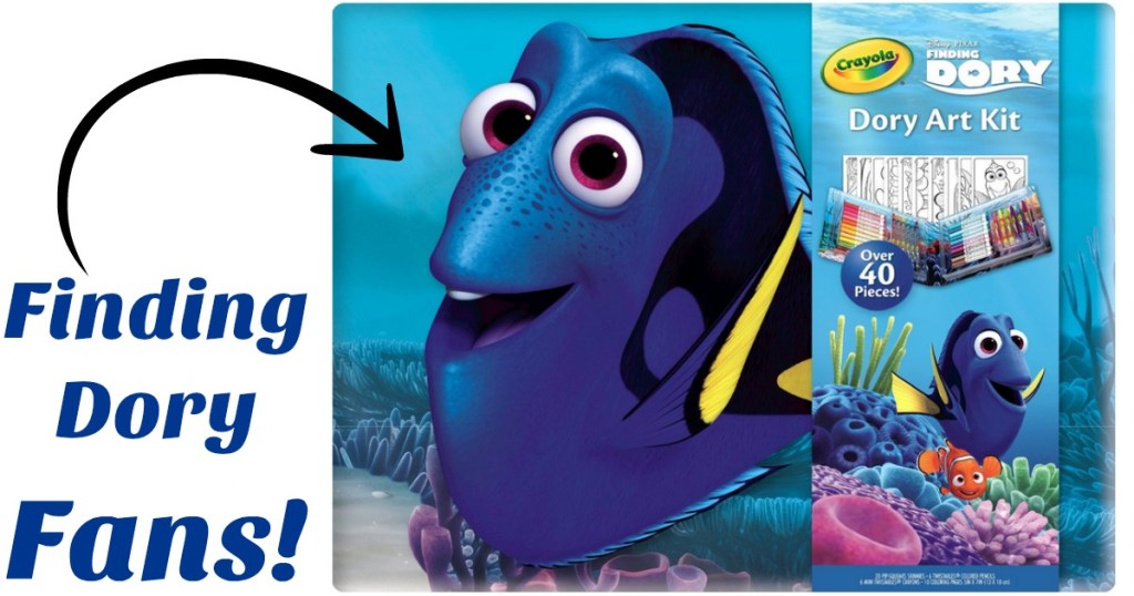 Finding Dory Art Kit 