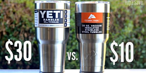 Yeti Vs. Ozark Tumbler Challenge