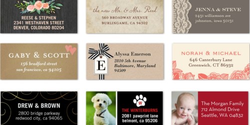 Shutterfly.com: Set Of 24 Custom Address Labels ONLY $2.99 Shipped (Regularly $9.99)