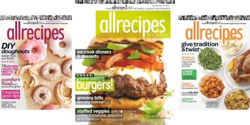 AllRecipes Magazine Subscription ONLY $4.99