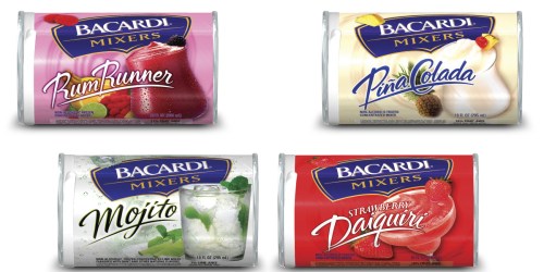 New $1/2 Bacardi Mixers Frozen Cans Coupon