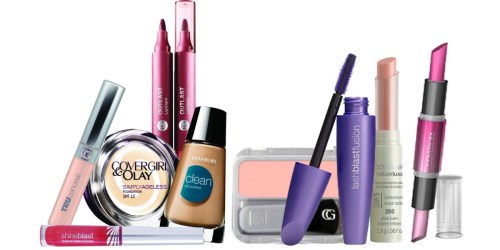 Lots of New CoverGirl Coupons = Better Than Free Cosmetics at the Drugstores (Starting 10/2)