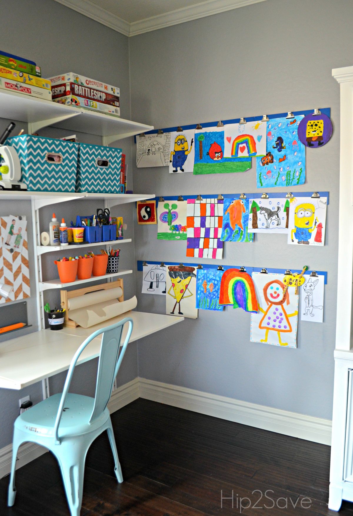 Display Kids Art at Home