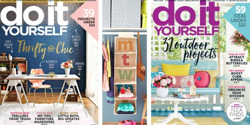 Enjoy DIY Projects? Score a Subscription to Do It Yourself Magazine for ONLY $9.99 Shipped