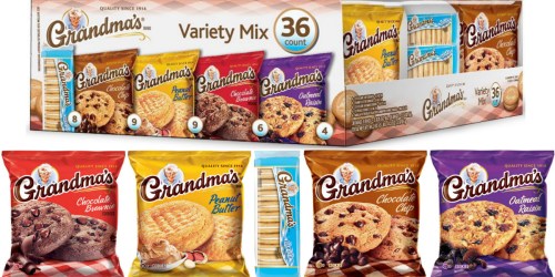 Sam’s Club: Grandma’s Cookies 36-Count Variety Pack Only $9.58 (Just 27¢ Per Package!)