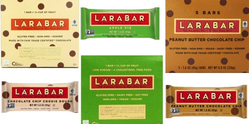 Print $2 in New LÄRABAR Coupons = Select Single Nutrition Bars Only 68¢ Each at Walgreens