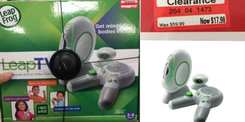 Target Clearance: LeapFrog LeapTV Educational Gaming System Possibly Only $17.98 + More