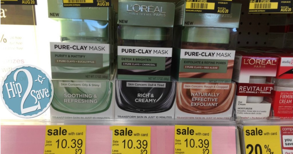 Loreal Clay mask