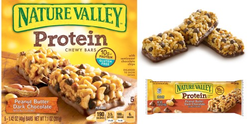 Amazon: Nature Valley Protein Chewy Bars ONLY $1.87 Shipped Per Box (When You Buy 6)