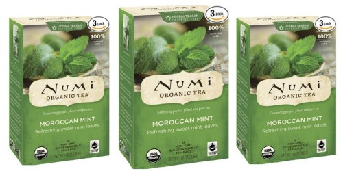 Amazon: 3 Numi Organic Caffeine-Free Tea Boxes Only $1.22 Shipped (Just 41¢ Per Box)