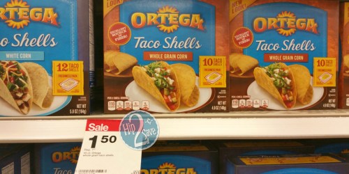 Target: 25¢ Ortega Taco Seasoning Mix + Taco Shells Only $1 Per Box (Cheap Taco Night!)
