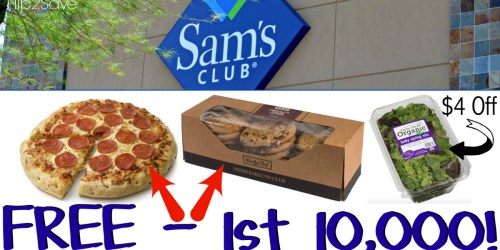 Join Sam’s Club NOW to Score FREE $20 Gift Card, FREE Pizza & Cookies + MORE