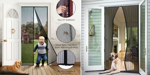 Amazon: Uni-Fam Magnetic Mesh 34″ X 82″ Screen Door Only $13.99 (Regularly $39.99)