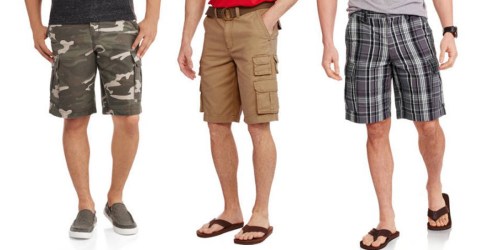 Walmart: Faded Glory Men’s Cargo Shorts Only $8 or Big Men’s Shorts Just $9.50 (Regularly $18.84)