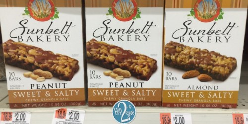 Walmart: Sunbelt Bakery Granola Bars 10-Count Only $1.25 (Great for School Lunches!)