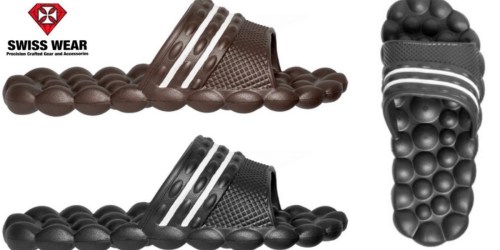 Swiss Wear Massage Slippers ONLY $7.99 Shipped