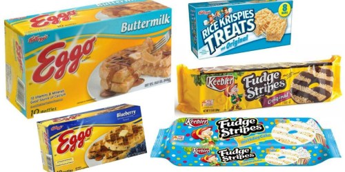 New Kellogg’s Coupons = Cheap Keebler Cookies & Eggo Waffles at Target